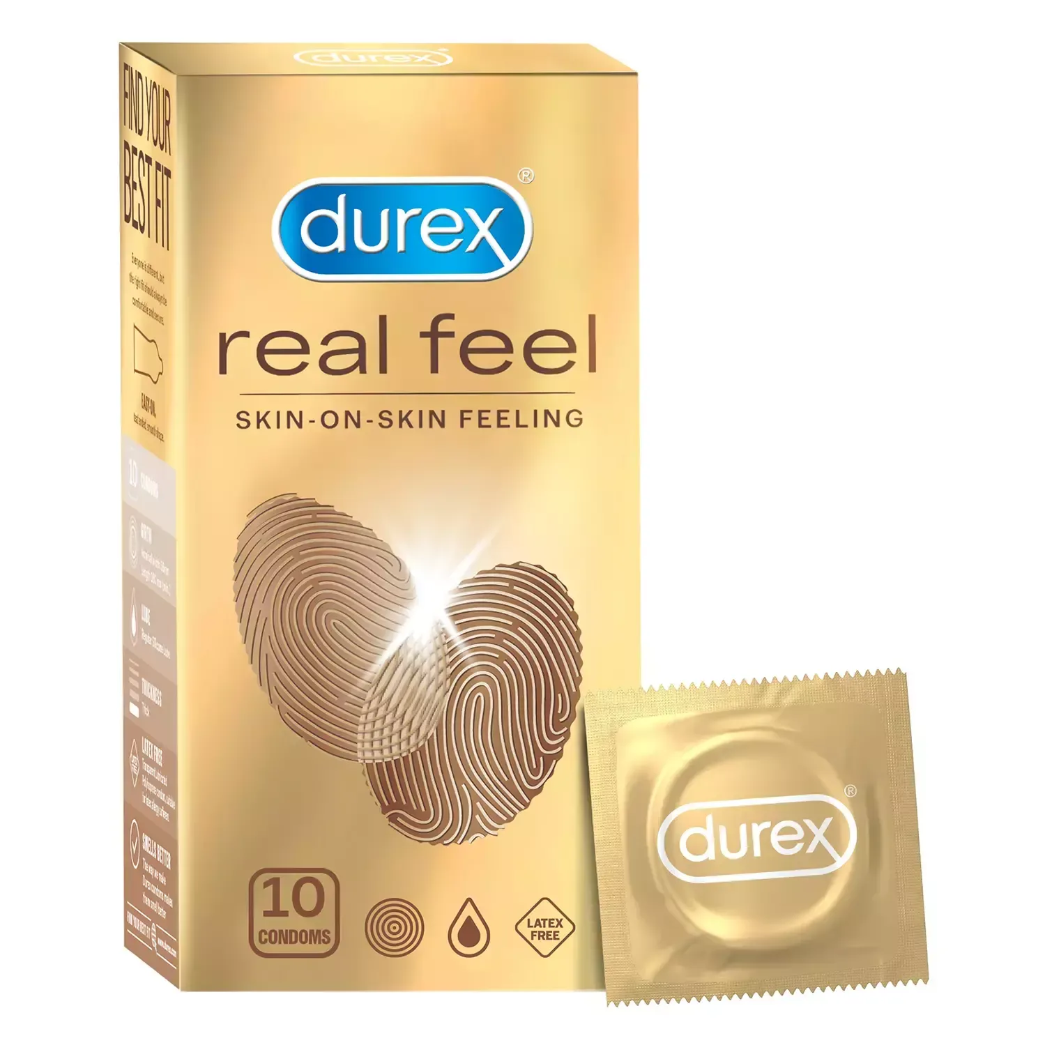 Durex Real Feel Condoms - 10 pcs