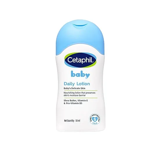 Cetaphil Baby Daily Lotion 400 ml bottle for moisturizing baby skin