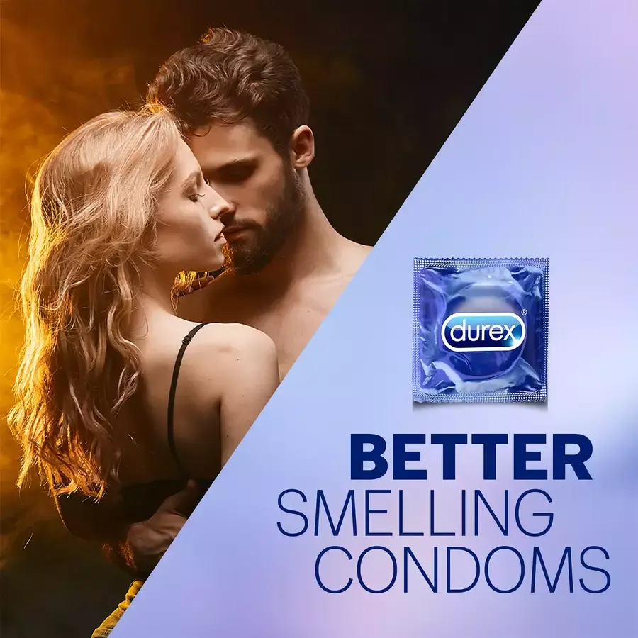 Durex Intense Stimulating Condoms with Desirex Gel - 10 pack box