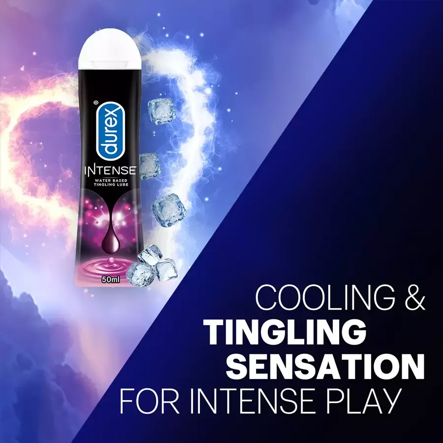 Durex Intense Water Based Tingling Lube 50ml bottle