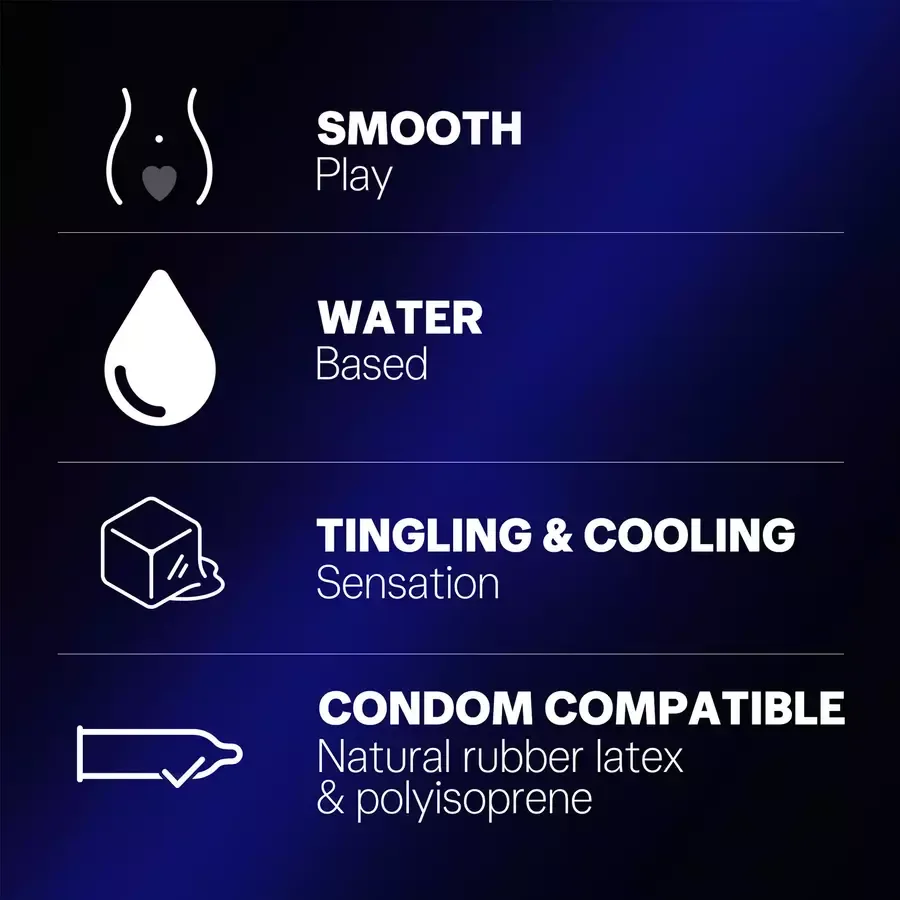 Durex Intense Water Based Tingling Lube 50ml bottle