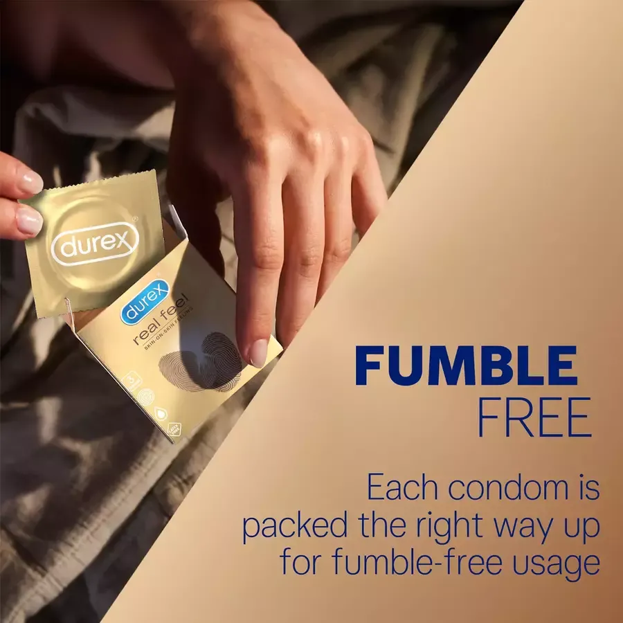 Durex Real Feel condoms 10 pack box