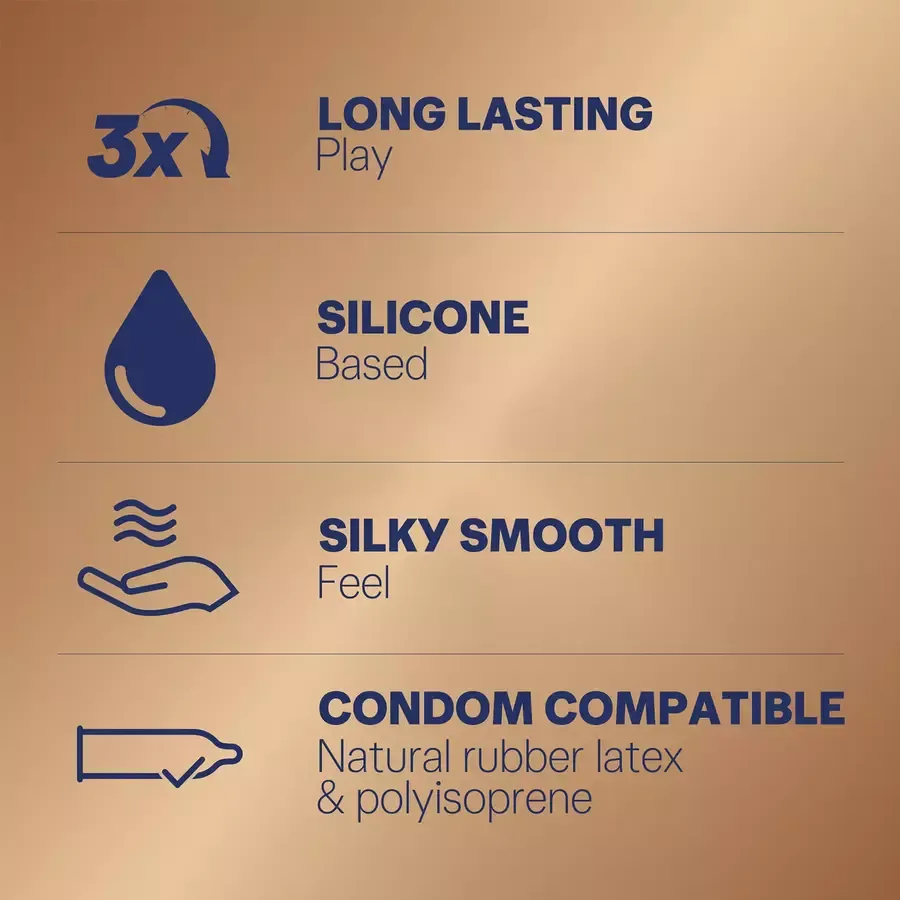 Durex Real Feel Long Lasting Silicone Lubricant 50ml bottle