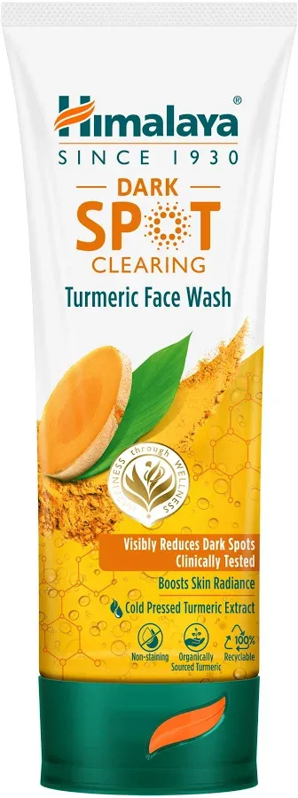 Himalaya Dark Spot Clearing Turmeric Face Wash 100ml tube