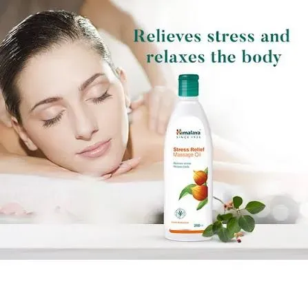 Himalaya Stress Relief Massage Oil 100ml bottle