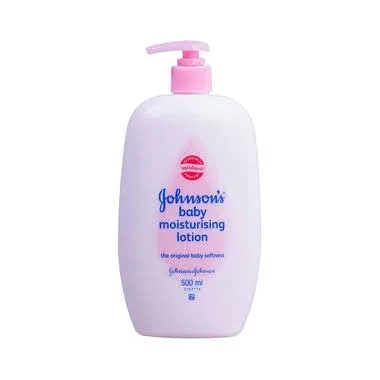 Johnson's Baby Moisturising Lotion 500ml bottle for baby skin hydration