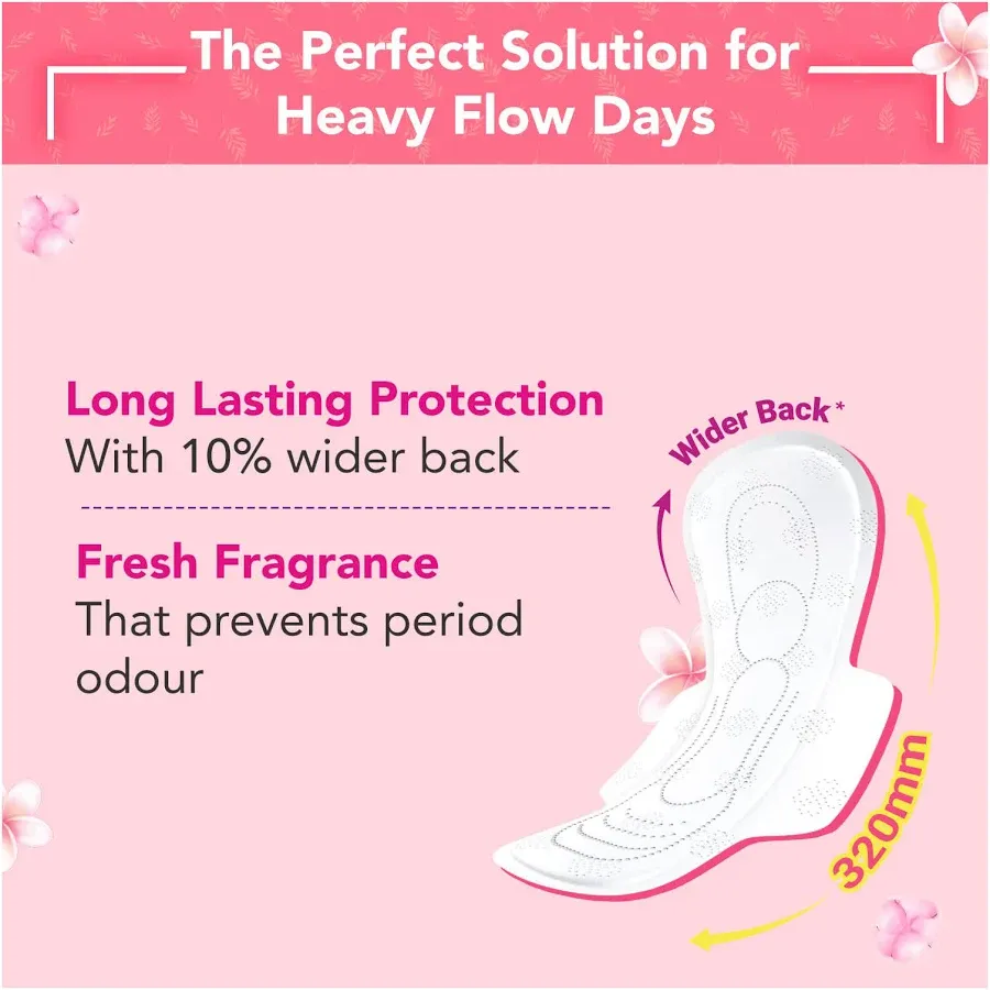 Niine Naturally Soft Ultra Thin Sanitary Pads 50 pcs pack