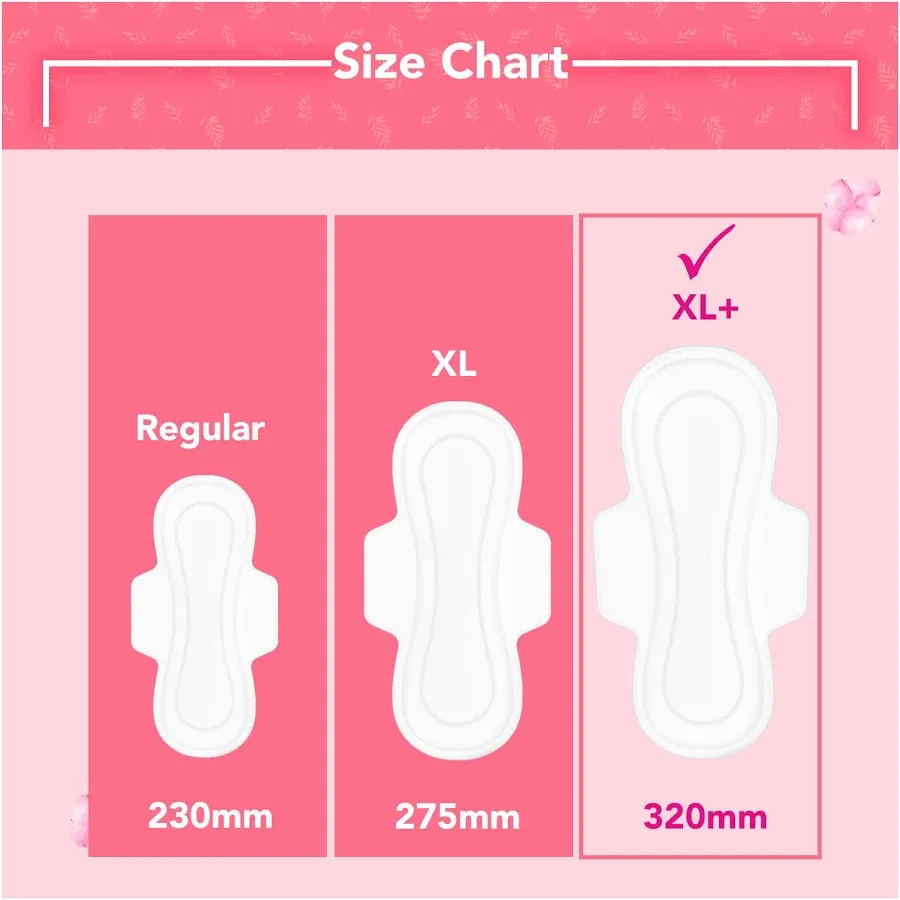 Niine Naturally Soft Ultra Thin Sanitary Pads 50 pcs pack