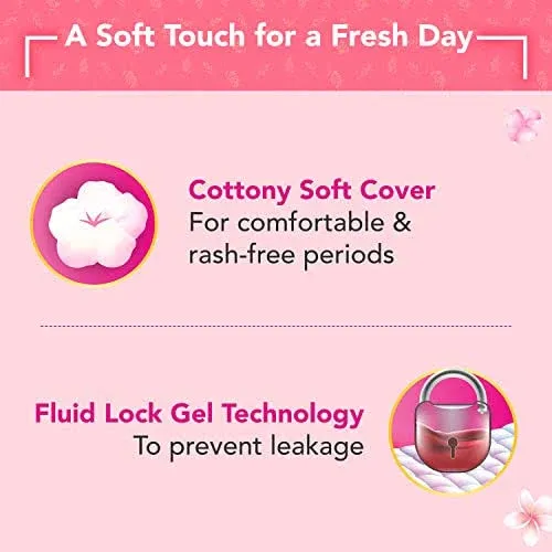 Niine Naturally Soft Ultra Thin Sanitary Pads 50 pcs pack