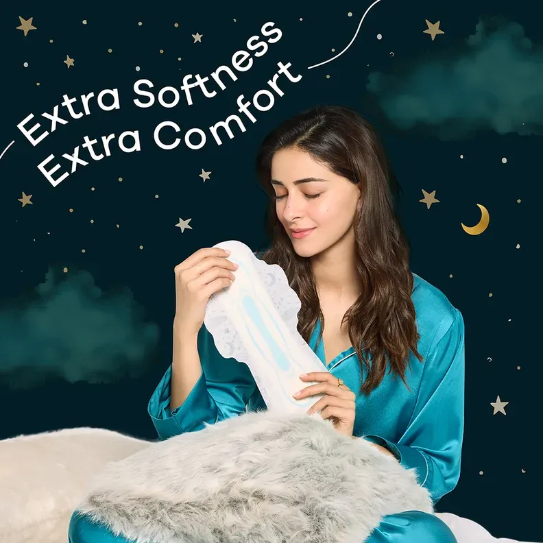 Whisper Bindazzz Ultra Nights XL+ Sanitary Pads 30 Pack