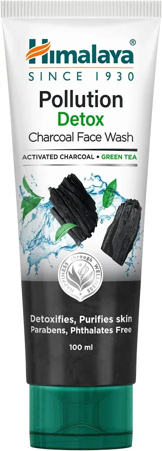 Himalaya Pollution Detox Charcoal Face Wash