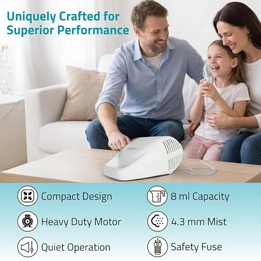 MEDTECH® Super Nebulizer Machine for Adults and Kids